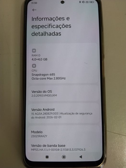 Xiaomi Redmi note 12, 4G, preto