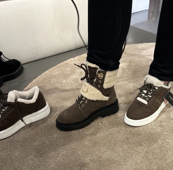 Сапожки зимові Черевики замшеві Liu Jo 37