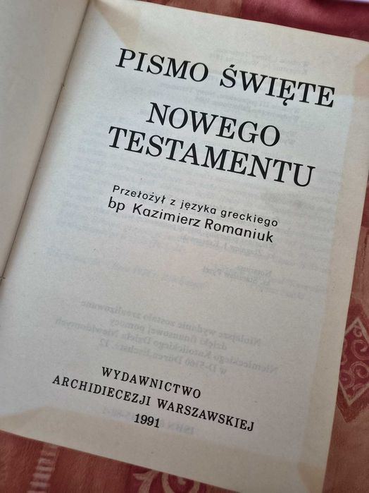 Pismo Święte Nowego Testamentu