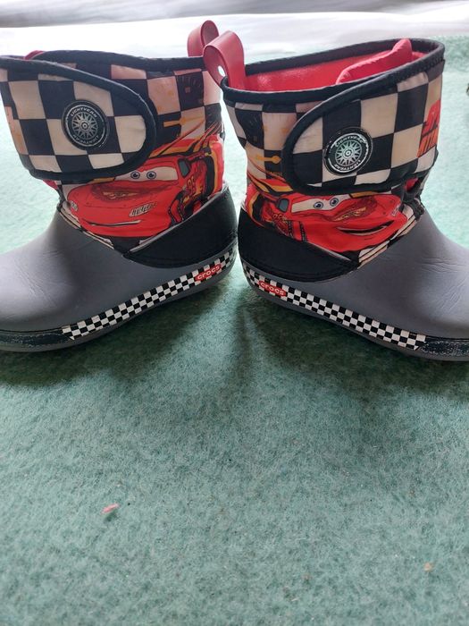 Чобітки дитячі crocs cars disney