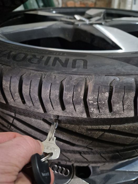 Гума літня з дисками Audi sport, на A6,A6 Allroad,Q5/SQ5 255/40/20