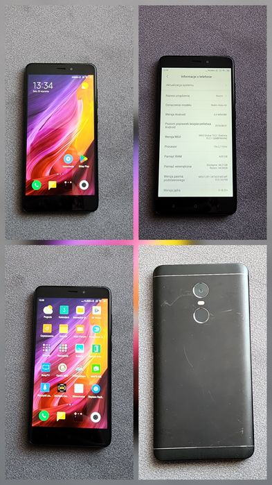 Samsung honor xiaomi paczka telefonów