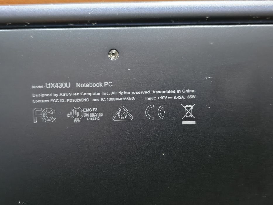 Asus Zenbook UX430U