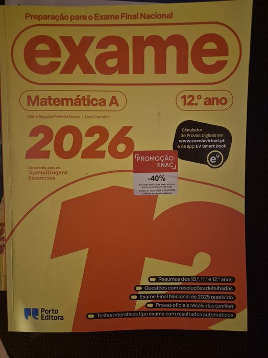 Livro de exame 12ano 2026