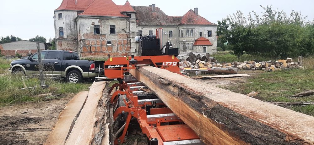 Tartak mobilny objazdowy