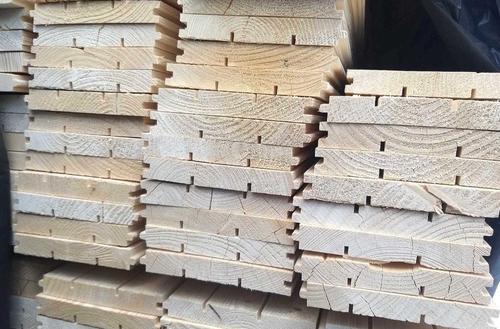 Podbitka boazeria półbal szalówka deska elewacyjna tarasowa heblowana