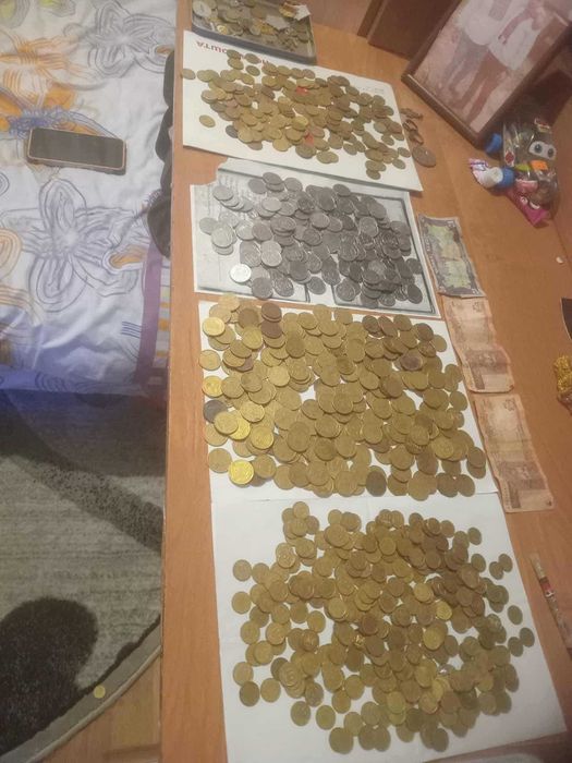 Монети України від 1992,1994,1996 роки