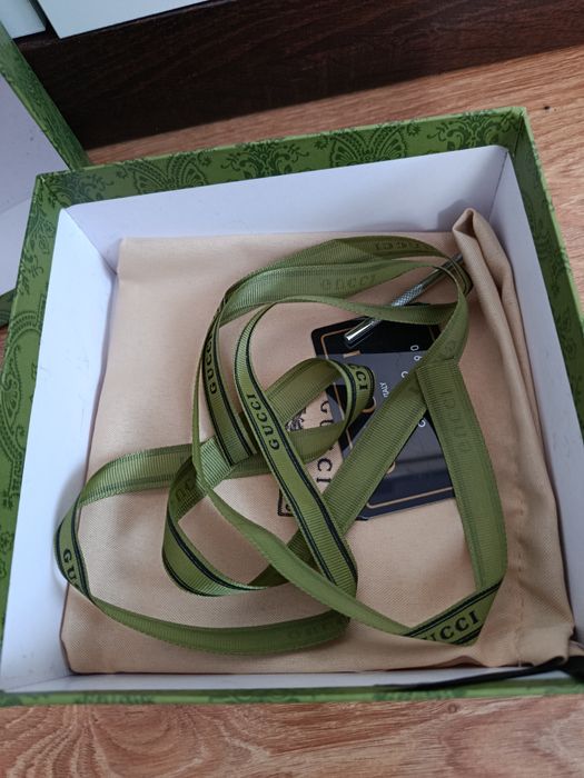 Pasek Gucci czarny
