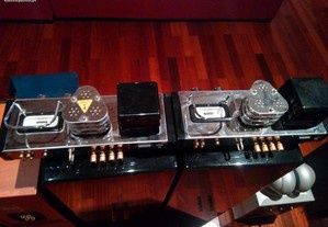 Amplificador a válvulas  de nível audiófilo c/ upgrade