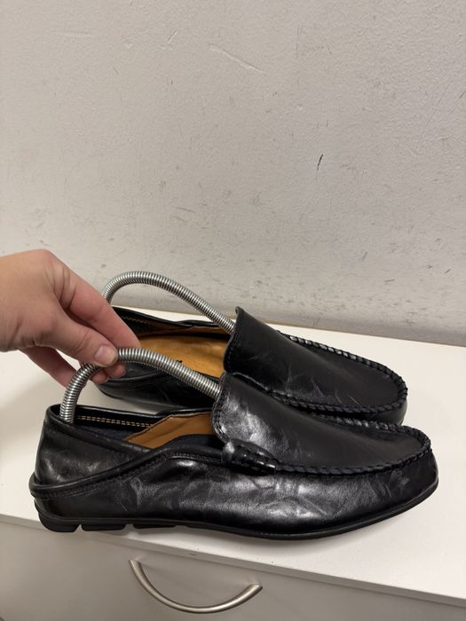 шкіряні італіські макасіни лофери 41 розмір