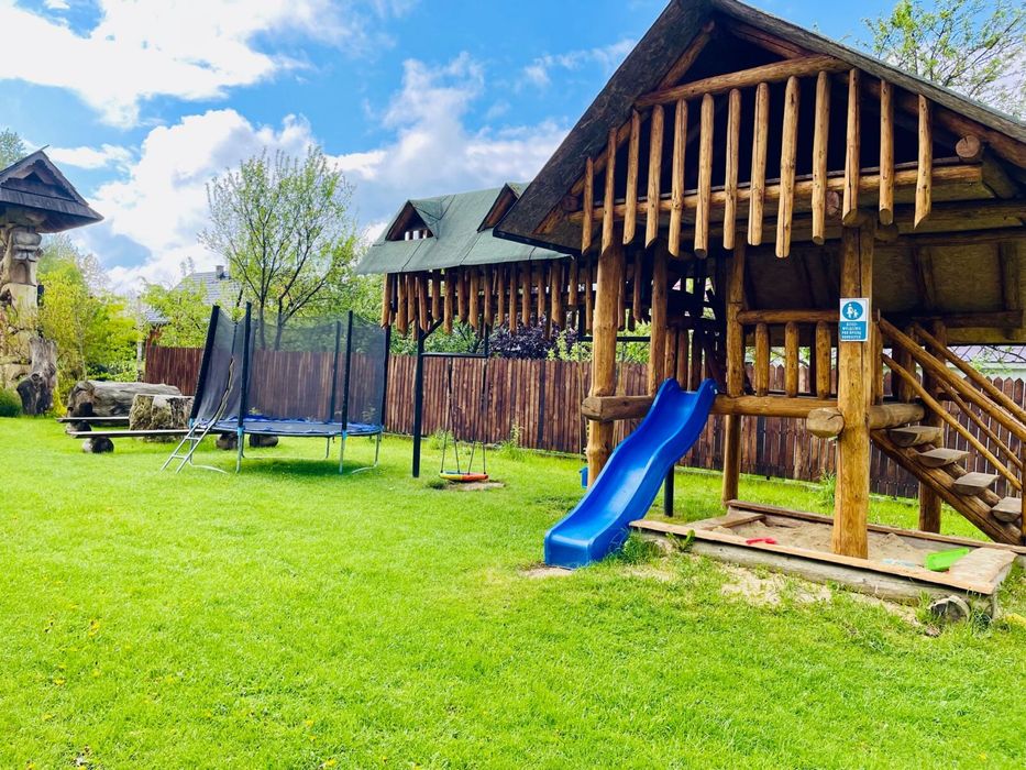 Domek w Bieszczadach dla 10/14osób. Balia, sauna, basen, grill