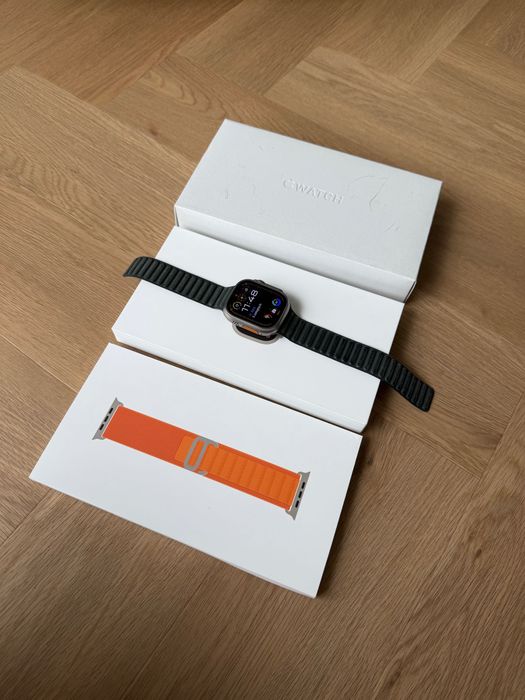 Idealny Apple Watch Ultra 49 mm  Titanium CELLULAR GPS PERFEKCYJNY!