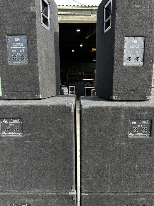 P.A. CVA 4x Sub CSL1 + 2x Top CSH2