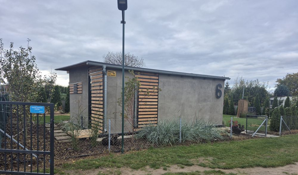 Dzialka ROD z domkiem