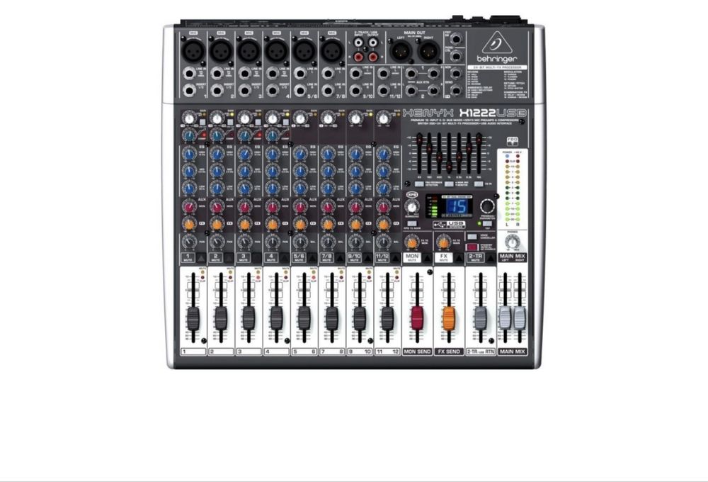 みゆページ Микшерный пульт BEHRINGER XENYX X1222USB: 16 000 грн