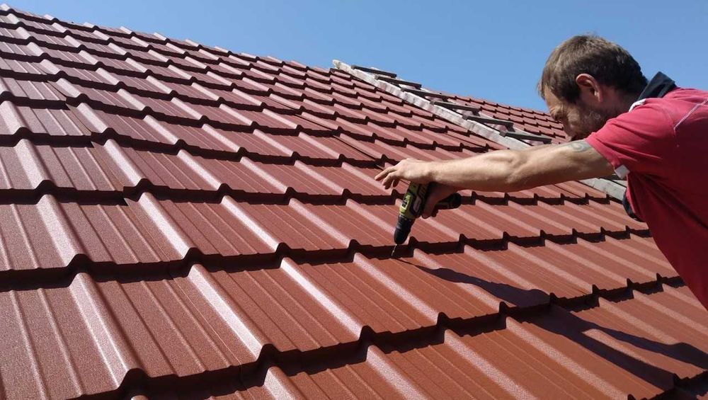 Монтаж металочерепицы Кровельные Покрівельні роботи  Акция Профнастил