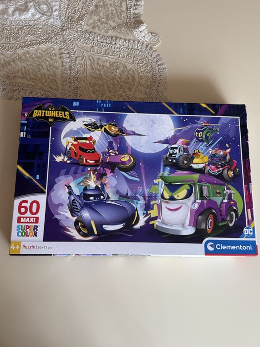 Пазл Clementoni Batwheels серія MAXI 60 елементів