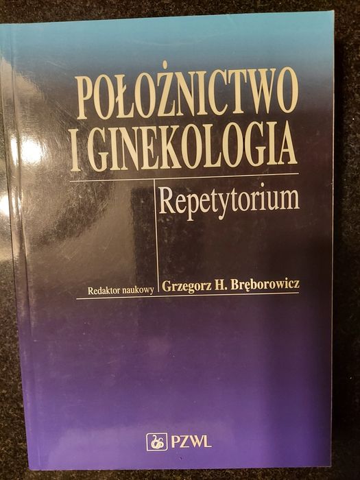 Położnictwo i ginekologia Repetytorium Bręborowicz Pzwl NOWA