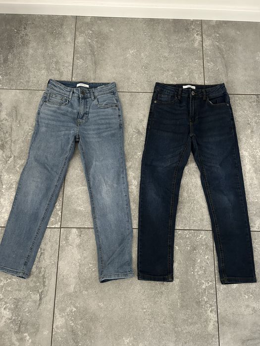 Spodnie chlopiece jeansowe roz 140 Reserved