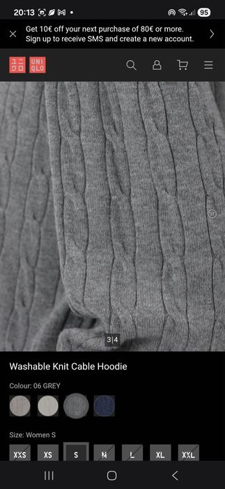 Худі светер юнікло кофта uniqlo