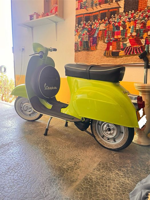 Vespa 50 S 1989 — Totalmente restaurada em verde clássico