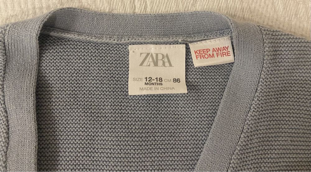 Casaco malha menino Zara