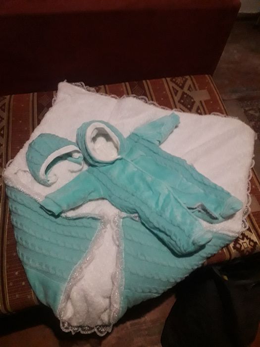 Зимовий конверт та комбінезон
