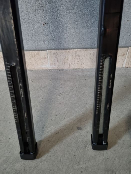 2 Barras de Tejadilho THULE SquareBar em Aço