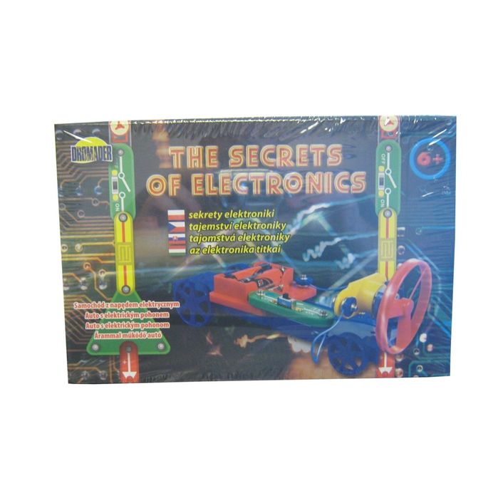 Sekrety elektroniki mini-autko 4 języki