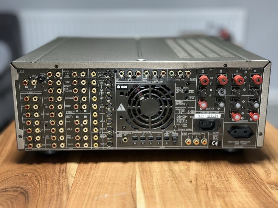 Denon A1D z oryginalnym pilotem - Extra stan!