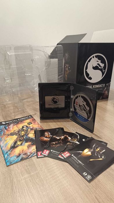 Mortal Kombat X Kollector's Edition (PS4) (Sem DLC, Sem estátua)