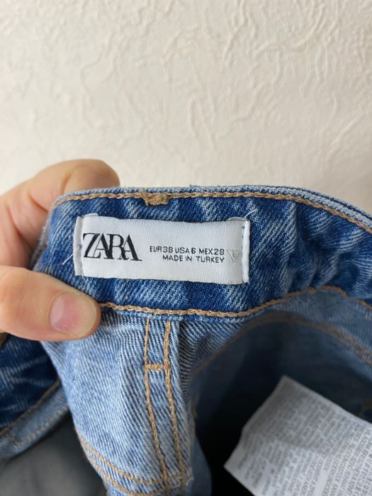 джинси кльош зара 38 розмір zara клеш висока посадка