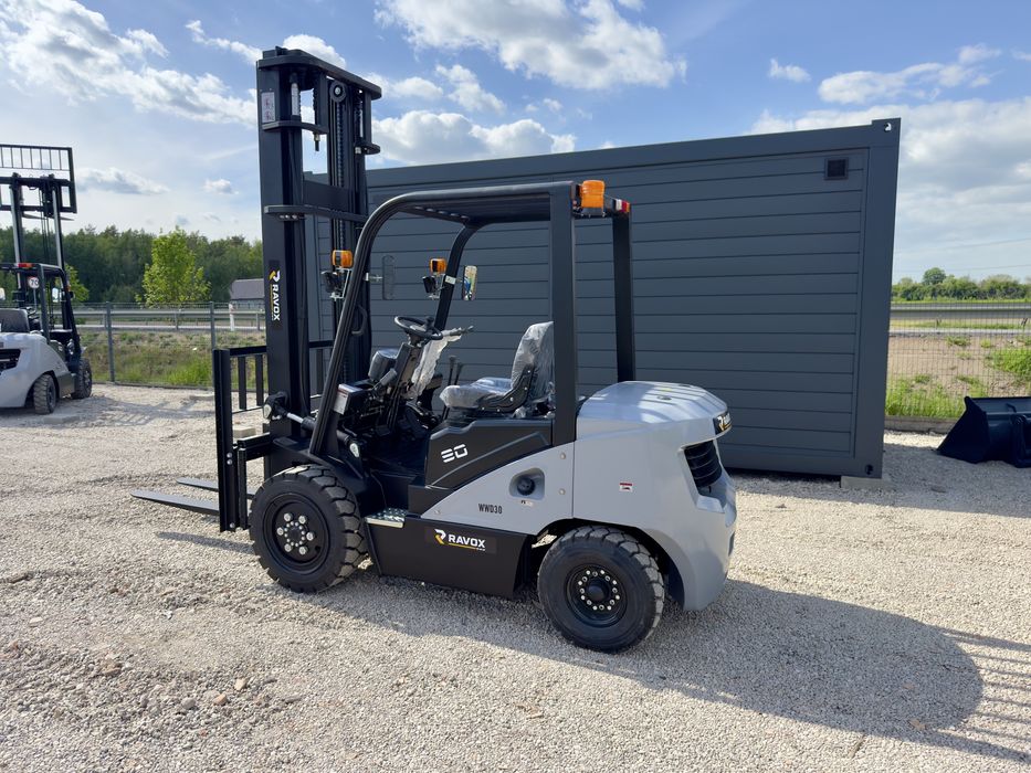 RAVOX WWD30 - Nowy Wozek widlowy diesel 3T