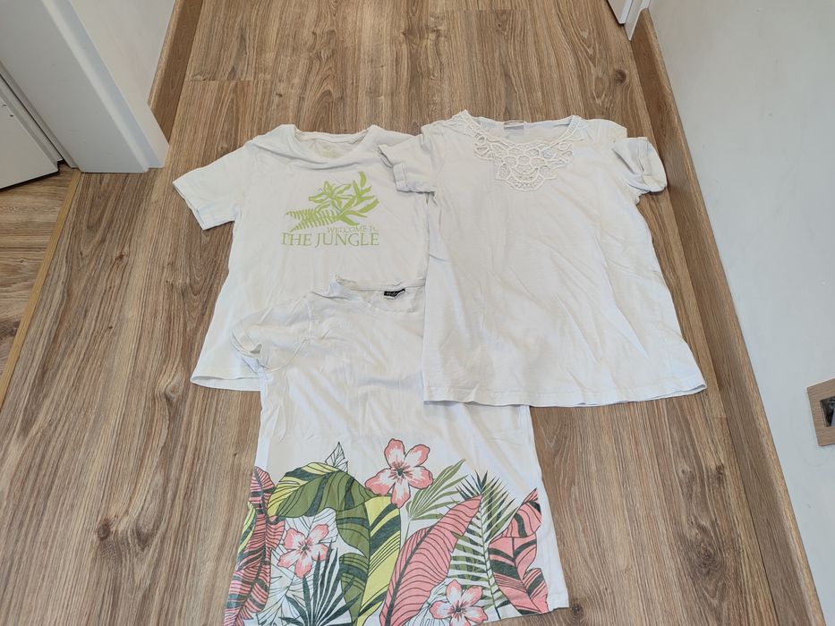 Zestaw t-shirty damskie S