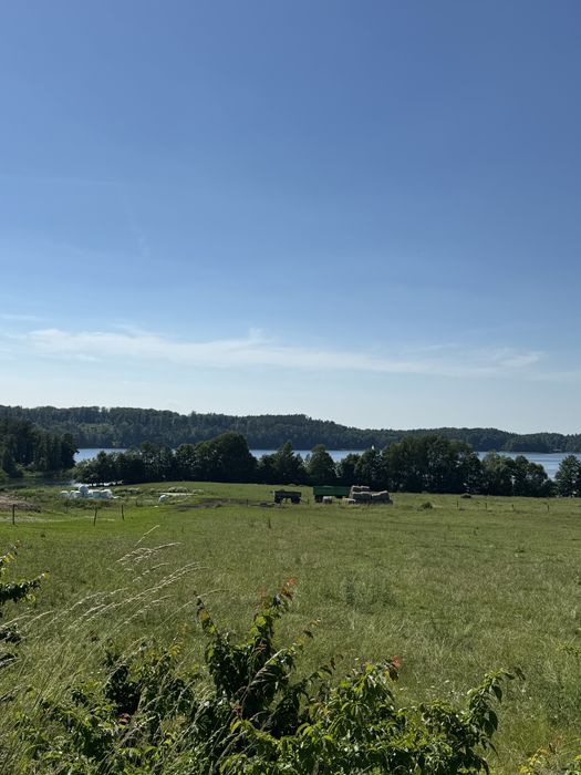 Działka pod domek letniskowy, wielosezonowy /Jezioro Narie 3 min autem / wszystkie media/ zadbana plaża - Więcej