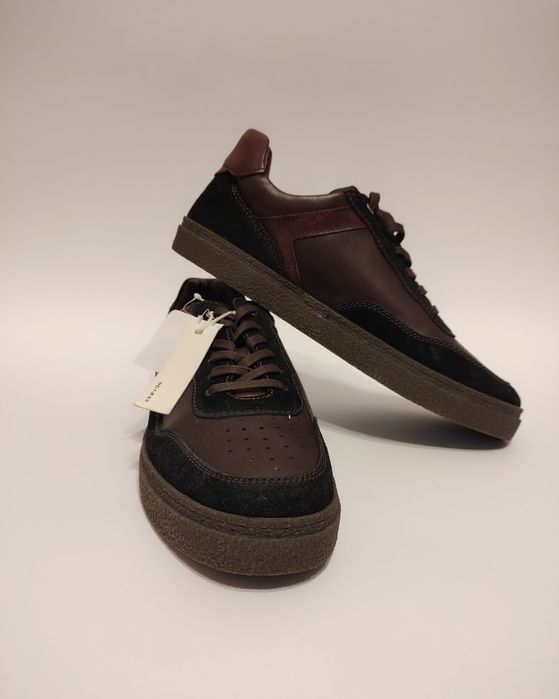 Nowe buty z naturalnej skóry i zamszu