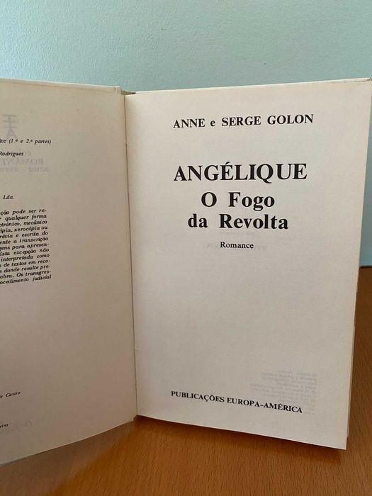 Angélique, o Fogo da Revolta - Serge Golon, Anne Golon
