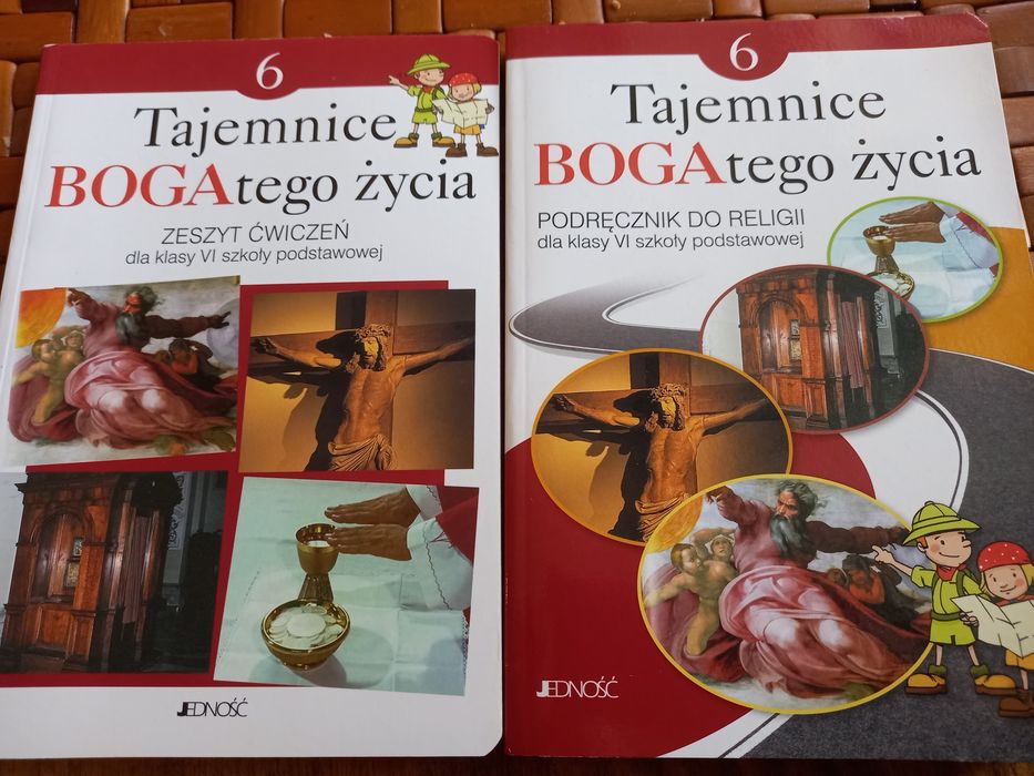 Religia kl.6 podręcznik +ćwiczenia Tajemnice Bogatego życia