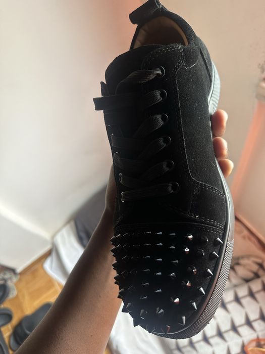 Christian Louboutin Louis junior spike low trainers