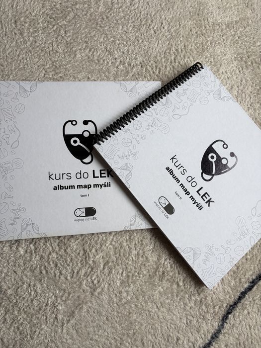 Kurs do LEK albumy map mysli WNL dwa tomy
