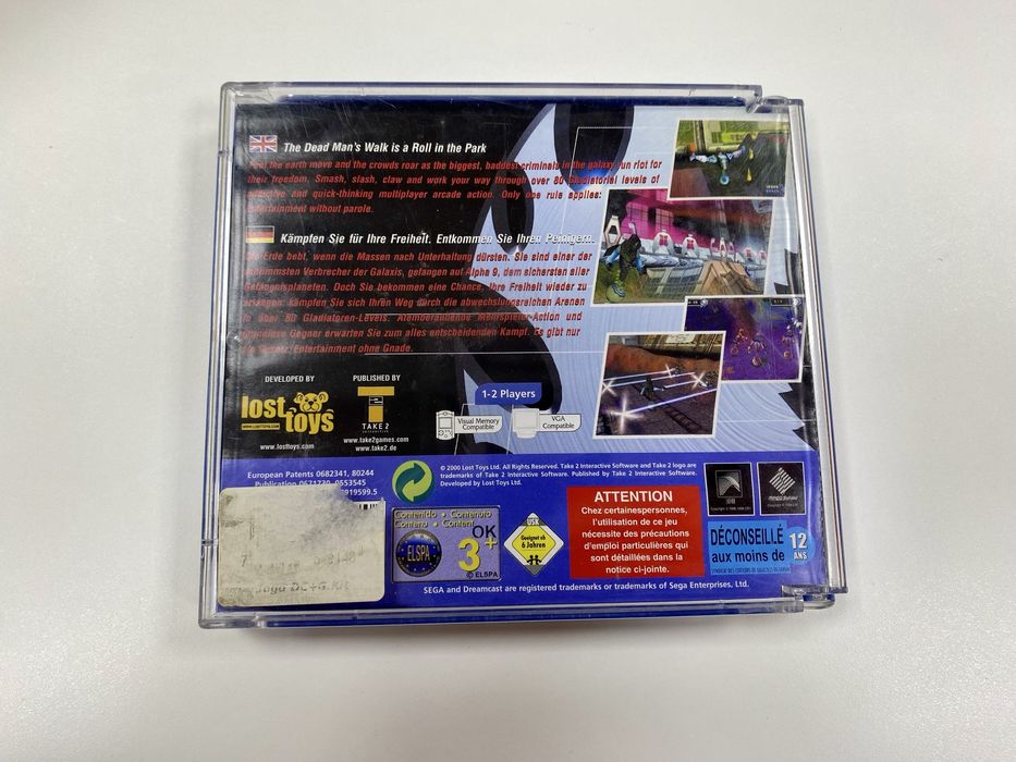 MOHO - Dreamcast - Jogo Raro