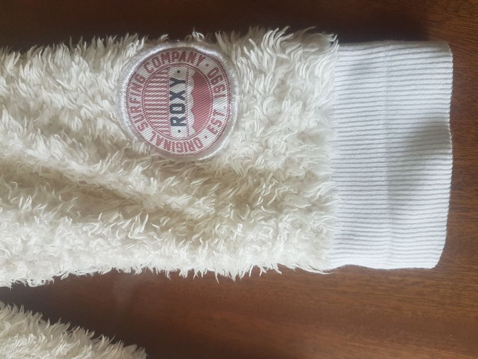 Кофта белая мягкая Roxy