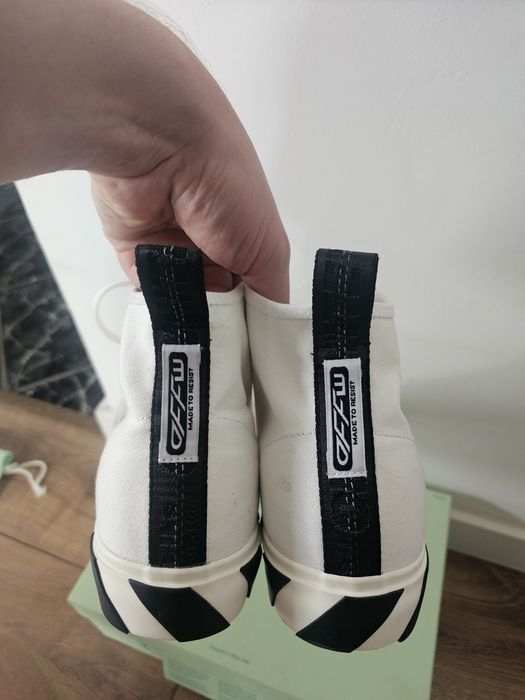 Buty męskie Off-White Omia białe wysokie 47