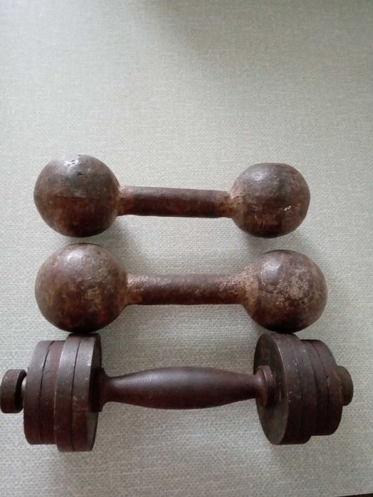 Гантели 3,0 и 3,5 кг пр-во СССР