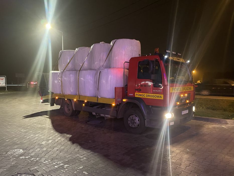 Usługi transportowe pomoc drogowa 24h Laweta  Osobowe  TIR