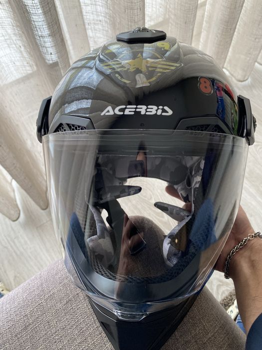 Capacete Acerbis Rider Junior Novo