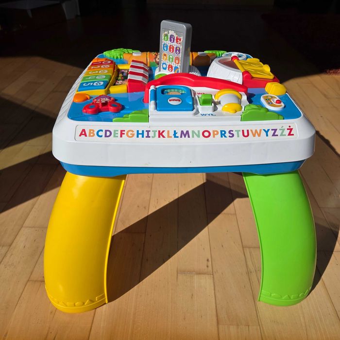 Stolik edukacyjny Fisher-Price stan doskonały