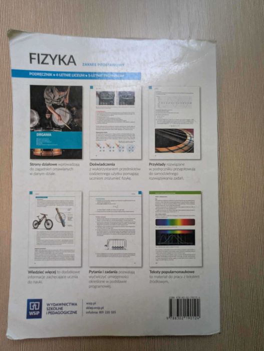 Podręcznik Fizyka klasa 1, liceum i technikum