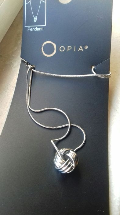 Colar prateado  da Primark