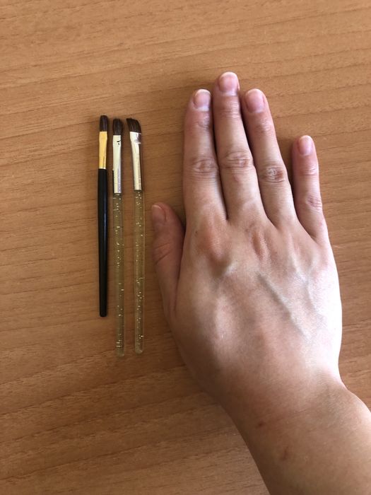 Pincéis pequenos